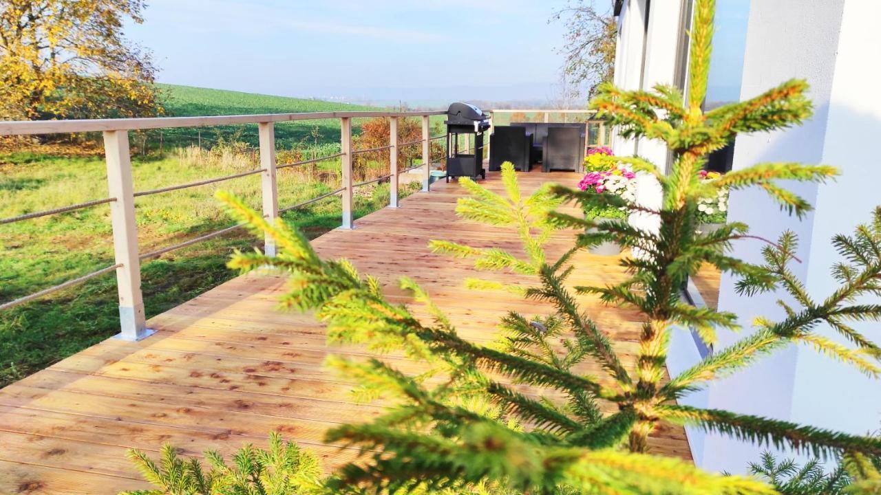 Ranch 66 - Moderni Tiny House Black Swallow Ve Stylu Route 66 Se Saunou A Bazenem Tršice Zewnętrze zdjęcie